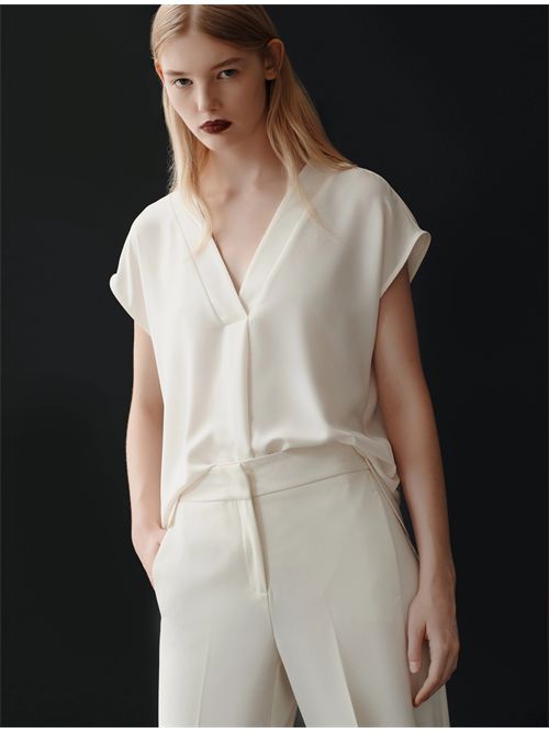 blusa donna bianca MARELLA | BRINA362/001
